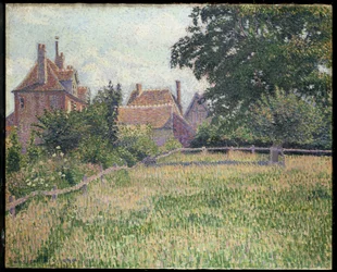 La Maison de la Sourde, Éragny, 1886